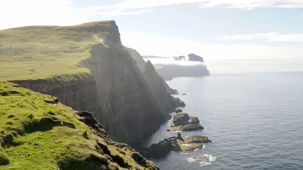 Beinisvørð cliff on Suðuroy island, Faroe Islands – dramatic sea cliffs